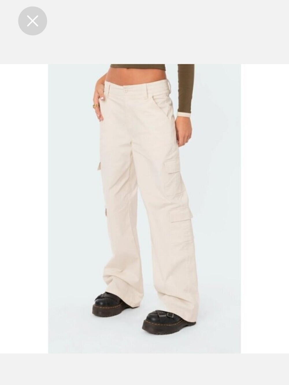 Edikted Cotton Twill Cargos